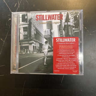 Stillwater - I Reserve The Right! (remastered) CD (VG/VG+) -southern rock-